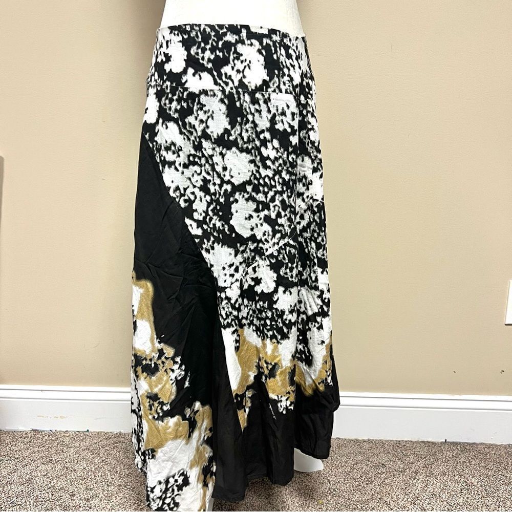 Isda & co maxi Black and Gold Women's Skirt size 4/6